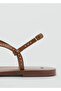 Mini Studded Leather Sandals - 4