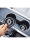 طقم قاعدة أكواب من السيليكون بشعار Renault مكون من قطعتين ملحق قاعدة أكواب داخل السيارة - 3