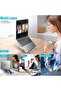 CIVORA Adjustable Laptop Stand for Desk - Foldable & Portable Laptop Riser with Ventilated Cooling, Ergonomic Design - 7