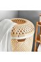 SALUDING Laundry basket, handmade bamboo, 50 l - 2