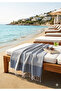 Organic Bamboo Blue 90X190 Peshtemal