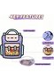 Trendybag Orange&Purple Top-handle Party Goodie bags, Grip n’ Seal 20 Pcs Birthday bags - 4