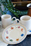 Dalya 4-Piece Porcelain Coffee Cup Set for 2 People - 4