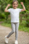 Children's Tights - Set of 6 Patterned Lycra Comfortable Seasonal Cotton Girls' Long Tights Set St-6 - 4