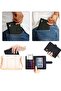 RFID Blocking Passport Holder, Waterproof Travel Wallet with Card Slots, Black - 3