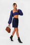 Women's Straight Skinny Jean Skirt Rins