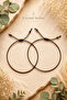 Brown Rope Bracelet Adjustable Macrame Unisex Minimal Luck Bracelet - 5