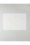 Mono Stripe Cotton Foot Towel 50X70 cm White - Pink