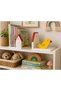 Wooden Book Holder with Yellow Bird Object – Colorful and Fun Design for Children's Rooms