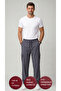 Men's Metallic Parachute Fabric Baggy Pants with Commando Pockets and Adjustable Clip-On Legs