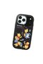 iPhone 17 Pro Compatible Shock-Absorbing Camera Protected Black Silicone Case Cartoon Patterned - 3