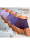 5-Piece Extra High Waist Laser Cut Seamless No Trace Ghost Panties (Extra Flexible and Soft) - 3