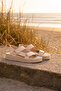 Women's Beige Strappy Thick-Soled Jelly Sandals 26Sfe4750Pv - 2
