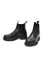 Men's Black Leather Chelsea Boots 25Wfd6820Ft - 4
