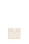 Women's Cream Quilted Card Holder 000A2D5621Kp - 3