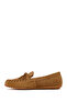 Women's Tan Suede Leather Loafer 26Pfd260510 - 4