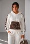 Women's Leopard Detail Winter Tracksuit Set - 3