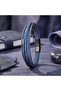 Blue Black Multi Leather Bracelet Zamak Lock 31683B2D7Z - 3