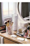 3-Piece Makeup Organizer Set with Pearl Patterned Cover, Multi-Purpose Organizer
