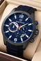 Premium Luxury Men's Wristwatch Smoked Silicone Cord Stsd001
