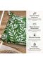 Scale Botanical Print Chair Pad 240 Gsm 42x42x5 Cm - Green - 5