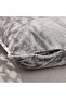 Charlston Texture Down Alternative Filled Cushion 55x55cm-grey Dove - 2