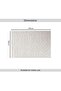 Chloey Soft & Comfort Jacquard Rug 160x230cm - Ivory - 5