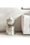 Dunamis Accent Table Marble - Silver - 2