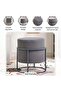 Stuart Portable Stool 36x36x40.5 Cm -grey - 4