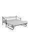 Spenser Day Bed With Trundle - 90x190 Cm - Black - 6