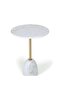 Colten Accent Table Marble - White Gold - 6
