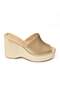 Gold Filled Heeled Women's Slippers K250101509 - 8