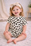 Baby Girl and Child Summer Patterned Camisole Shorts Tshirt Bottom Top Set - 3
