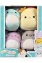 Micromallows Squishmallows Mini Soft Plush Toy Set of 4 Figures - 6 cm - Model - 3 - 7