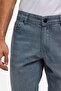 Gray Denim Pants - 4