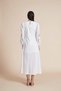Solid Long Sleeve Midi Dress - 5