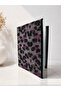 Pink Stoned Leopard Patterned License Case Container Bekaks