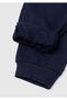 Girl's navy blue logo sweatpants - 3