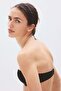 Padded microfibre balconette bra - 4