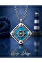 Sailor's Soul Summer Style Must-Have Turquoise Stone Sailor's Helm Pendant