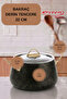 22 cm Gold Stone Granite Deep Pot 5.1Lt (with Gold Steel Handle) - 2