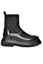 R312100609 Black Thick Soled Women's Boots - 6