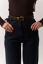 Antique Buckle Belt Brown - 5