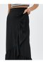 X Selected by Melis Ağazat - Ruffled Asymmetrical Midi Skirt - 5