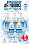 Salt-Free Purifying Hair Care Shampoo with Repairing Plant Extracts, Sulfate-Free 500 Ml.X5Pcs