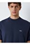 M0612216 Printed T-Shirt Men's T-Shirt Dark Blue - 7