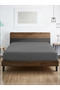 1 Pc King Fitted Sheet 180x200 cm | OEKO-TEX Brushed Microfiber, Deep Pocket.