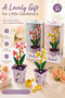 Orchid Musical Flower Pot Toy with Lights & Gardening Tools, Educational Building Set, Ages 3+ - 8