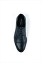 Men's Navy Blue Seasonal Casual Eva Sole Leather Sneakers - 3