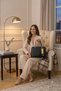 Women's Large Size Handbag with Long Strap - 3